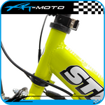 xrtmoto dirt bike kids electric bike purspeed 14in conversion kit