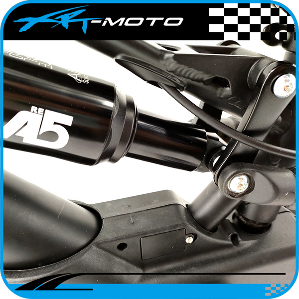 Kids electric bike full suspension xrt moto pro-X air shock
