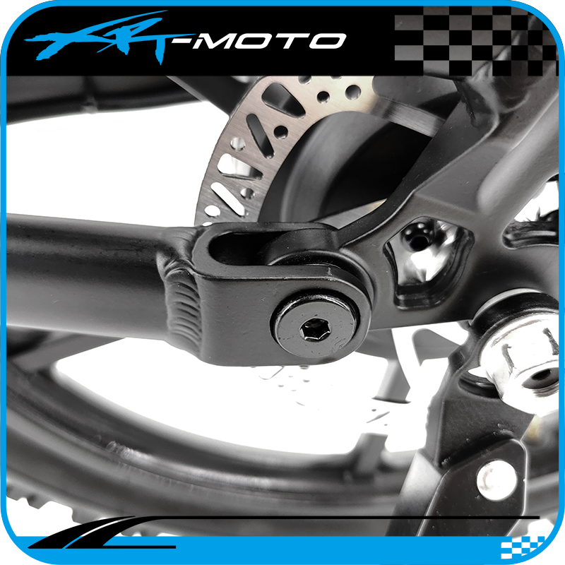 16in_full_suspension_electric_kids_bike_rear_swing_arm_connection