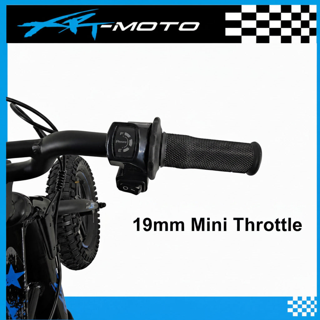 xrt moto kids electric balance bike 19mm mini grip throttle kit stacyc style