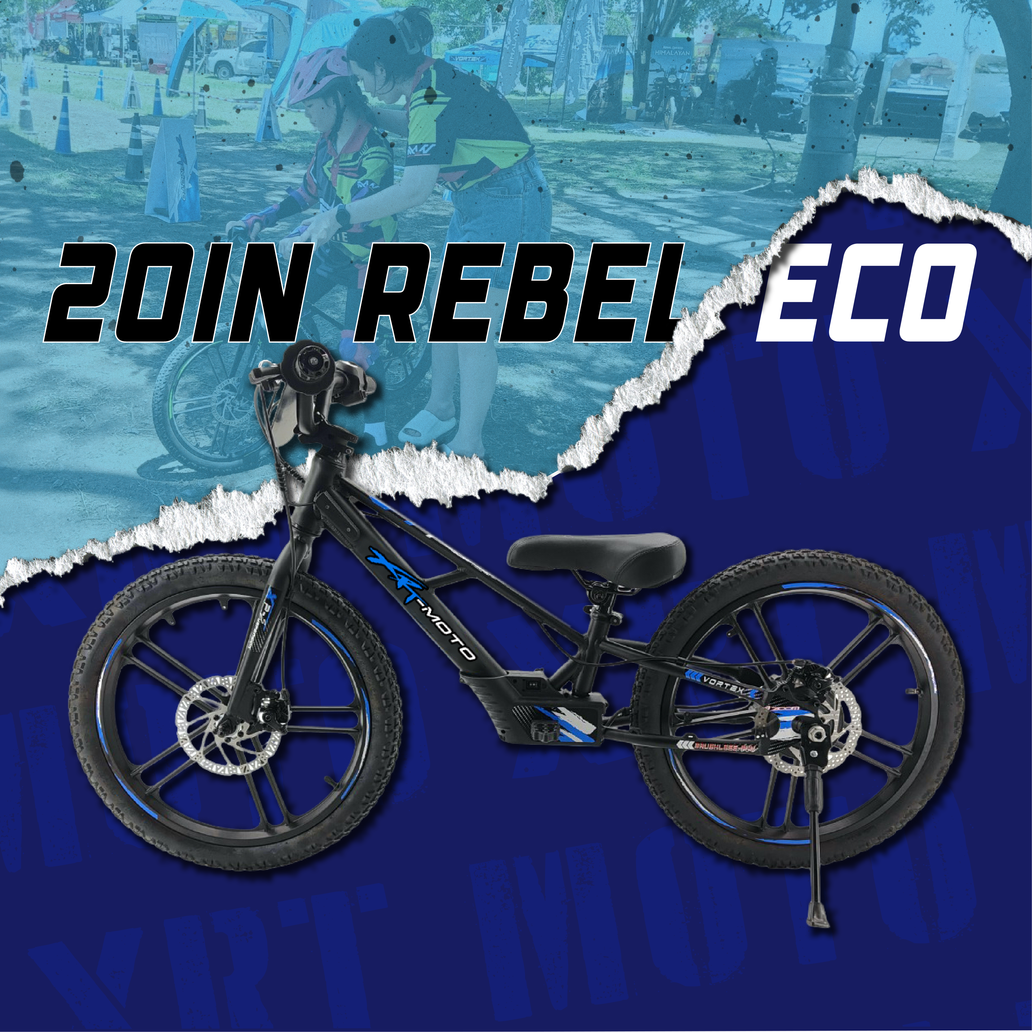 kinderfahrrad rebel 20" kids electric bike XRT MOTO– XRT Moto