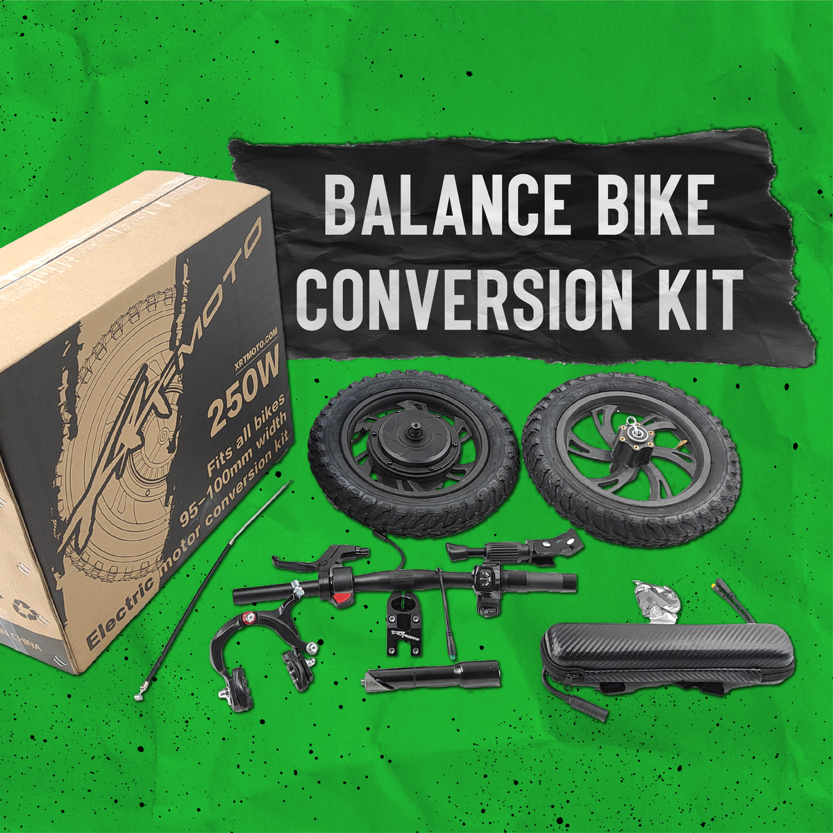 Strider Electric motor Kit 12in