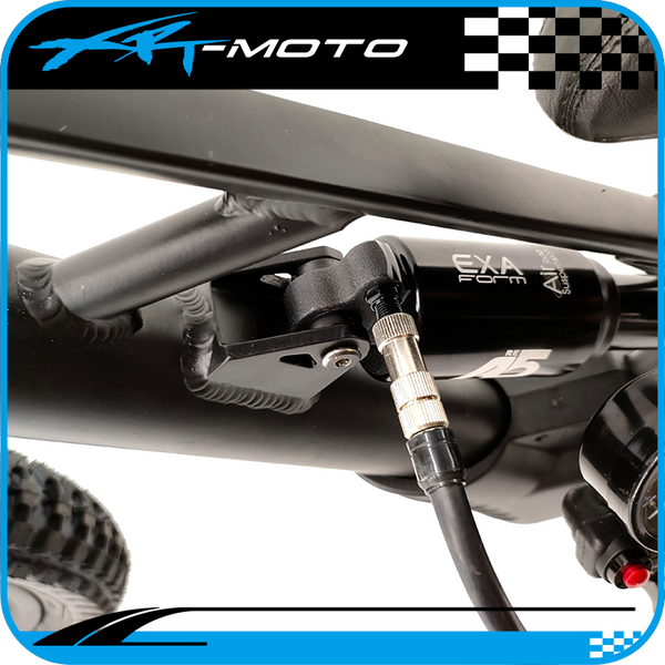kids electric bike full suspension air pump