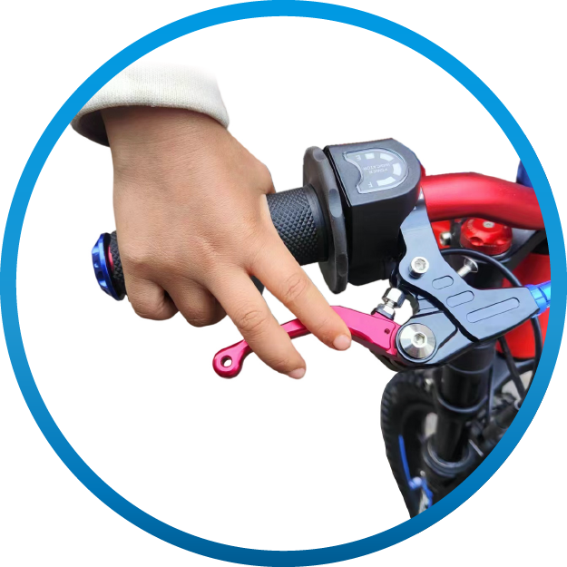 CNC Brake Lever Assembly | Pink | Right