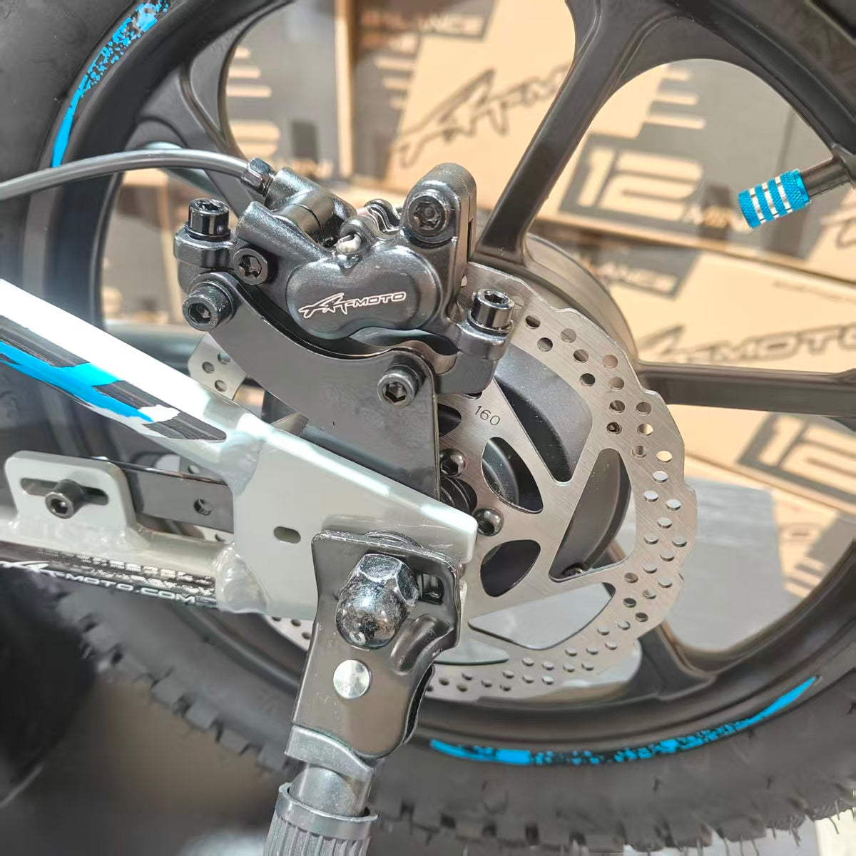 xrt moto purspeed stacyc rear hydraulic brake caliper