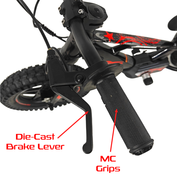 handle_bar_12inch_bar-ends_xrt-moto_MC-grips_die_cast_brake_lever