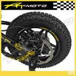 12in_X_XRT_moto_rear_brake_caliper_black_yellow_kids_eletric_balance_bike_brake_kit