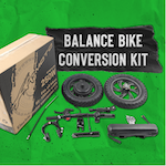 electric motor for Strider and balance bikes