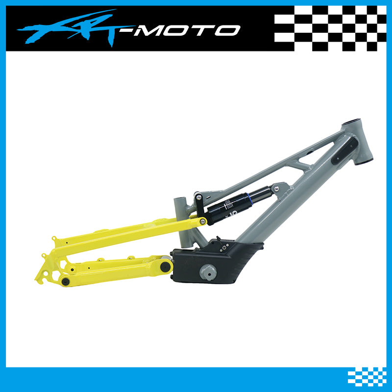 165mm_rear_shock_kids_bike_suspension_frame