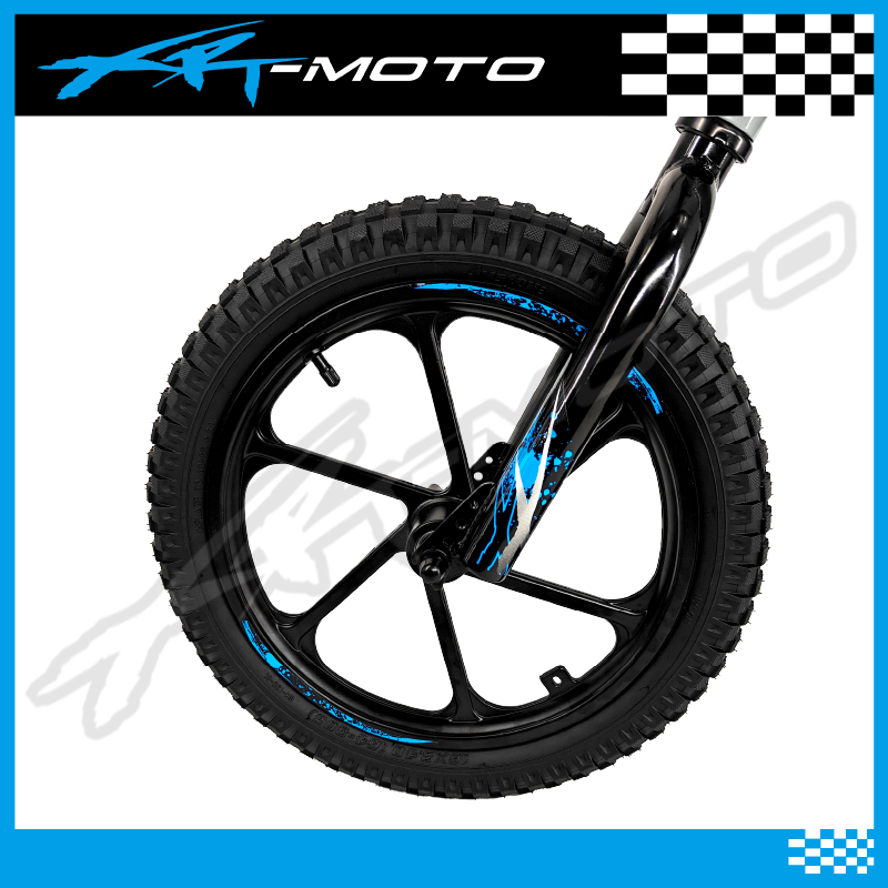16inch_GT_front_wheel_standard_front_fork_xrt-moto_XRT_stacyc_tires_puspeed_grey