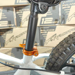 kids electric bike 180mm seat post xrt moto purspeed