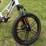 20in e20x Orion front wheel Stacyc, xrt moto, purspeed