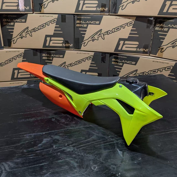 Stacyc MX Plastic Kit—Green/Orange