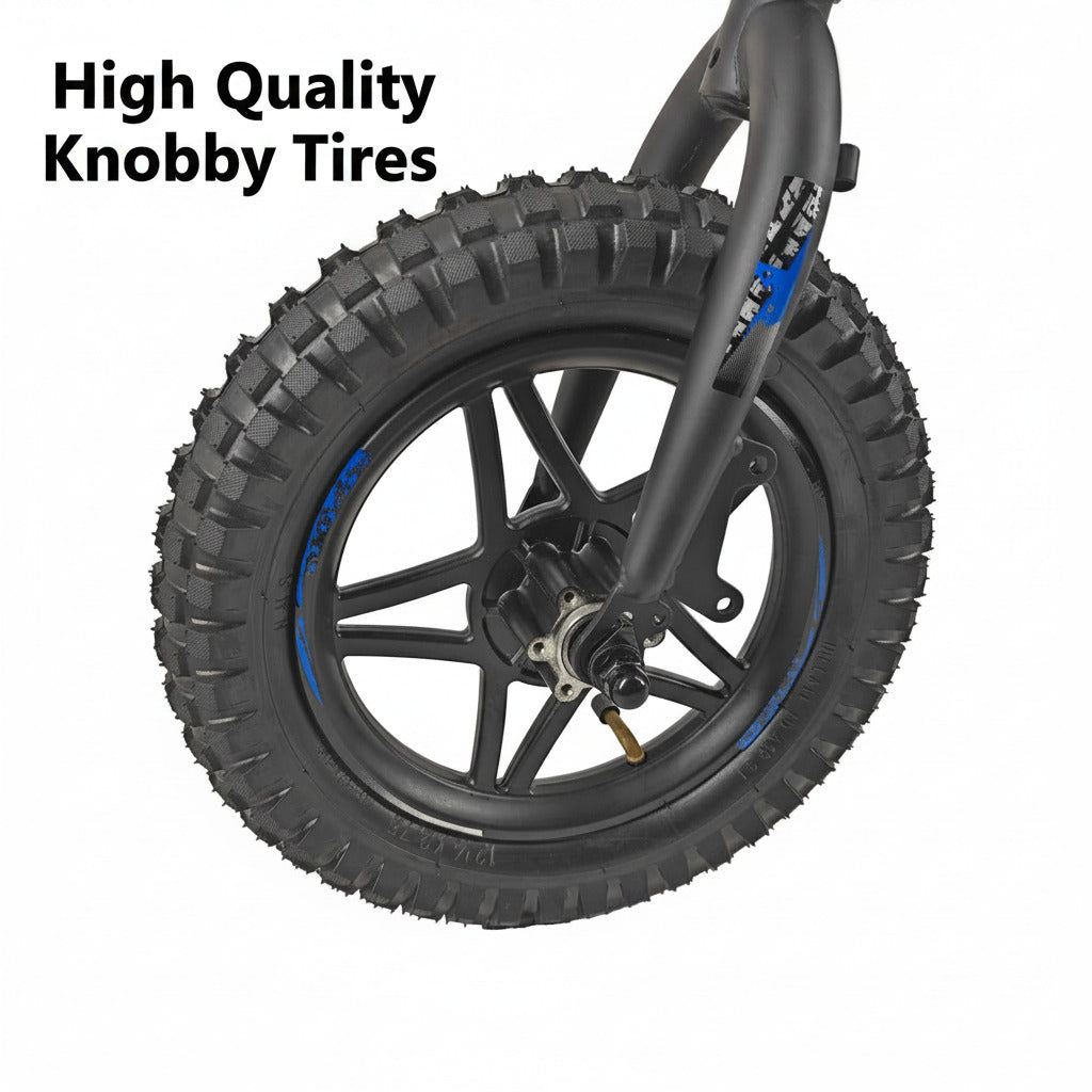 Clever brand 12in front tire xrt moto purspeed thumpstar revvi apollo senda kids electric balance bike