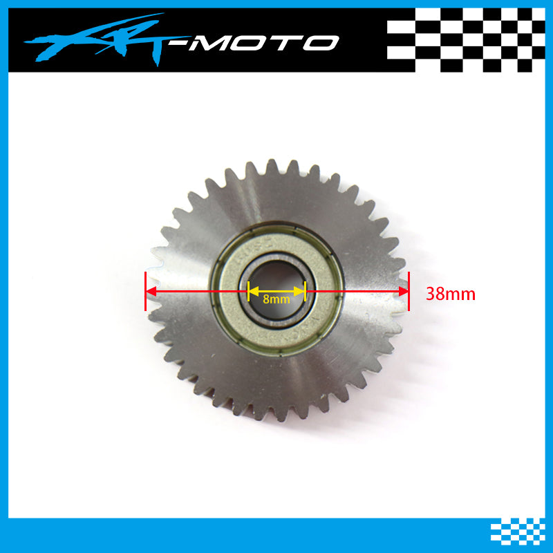 Hybrid gears for 350W electric motor 38 x 11.5