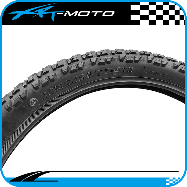 20in Black Cat Tires (20 x 2.125/57-406)