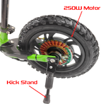 Rear_wheel_DD_hub_motor_250W_kickstand_balance_bike_12inch