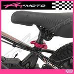 Pink_seat_post_clamp_xrt_moto_kids_electric_bike