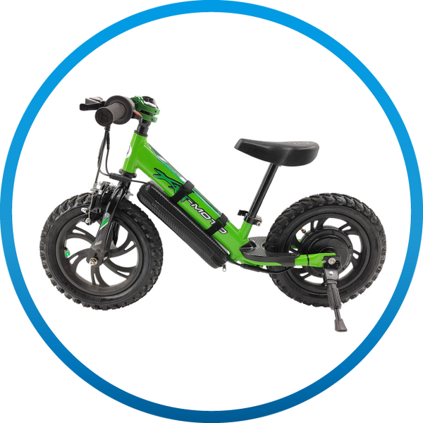 electric motor for Strider and balance bikes