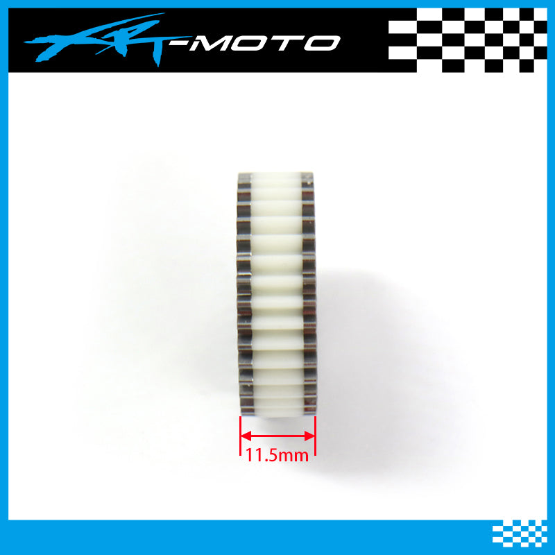 Hybrid gears for 350W electric motor 38mm x 11.5