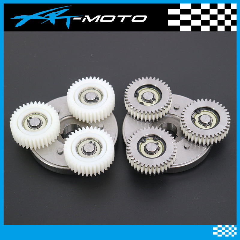 350w electric motor Hybrid gears and nylon gears comparison