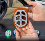 xrt moto purspeed orion stacyc kids electric bike billet cnc foot peg