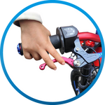 CNC Brake Lever Assembly | Pink | Right