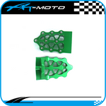 12in xrt moto dirt bike purspeed ultra orion electric bike cnc billet foot pegs