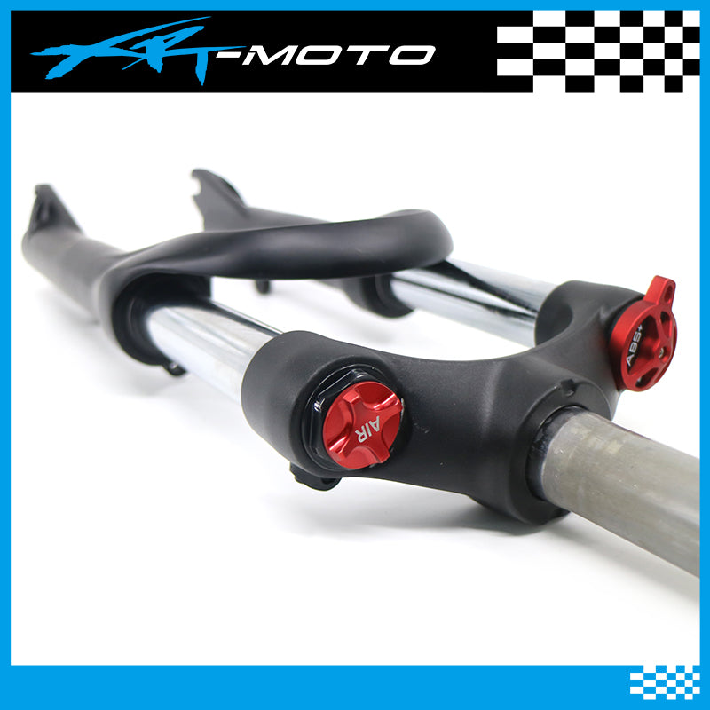 20in Orion e20x XRT Rebel, Purspeed Ultra kids ebike front air forks 