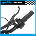 stacyc elite front hydraulic brakes zoom xrt moto purspeed kids electric bike