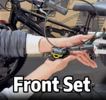kids electric bike stacyc xrt moto purspeed 4 piston hydraulic brake set