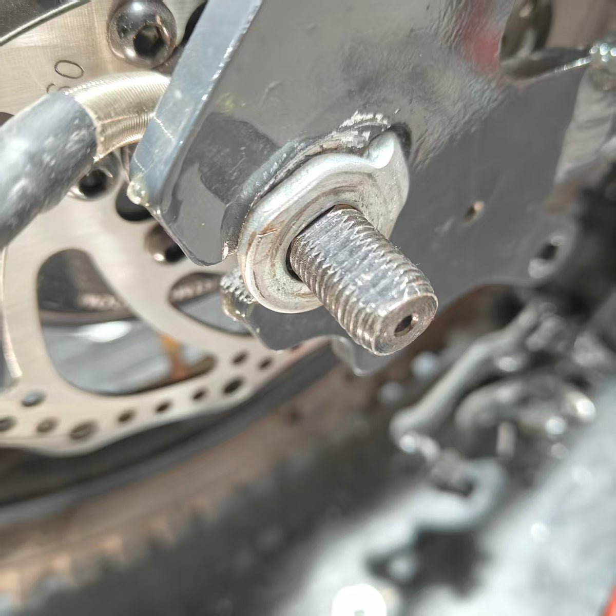 anti slip rotate lock washer for electric bike mortors