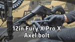 xrt moto pur-speed ultra fury-X front axel bolt