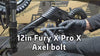 xrt moto pur-speed ultra fury-X front axel bolt