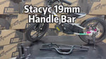 stacyc 12-16in eDrive 19mm handle bar kit with throttle