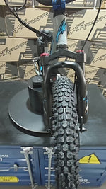 16in kids electric bike knobby front tire air forks stacyc suspension