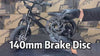 xrt moto dirt bike purspeed kids electric bike ultra 140mm brake disc