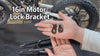 xrt moto dirt bike kids electric bike full suspension lock bracket