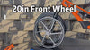 20in pur-speed ultra xrt moto dirt bike front aluminum wheel
