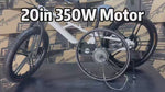 xrt moto dirt bike purspeed ultra kids electric bike 20in 350w hub motor