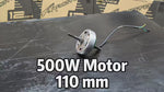 xrt moto purspeed orion 500w 110mm gear drive electric motor 