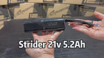 xrt moto strider motor kit upgrade 21v 4 Ah battery
