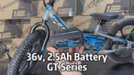 stacyc replacement battery xrtmoto kids bike 36v 2.5ah gt series
