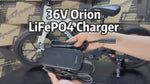 stacyc kids dirt bike purspeed electric bike 36v orion lifepo4 charger