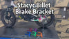 stacyc eDrive 12-16in kids electric bike front hydraulic brake kit with air suspension forks