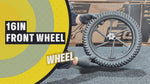 16in xrt moto dirt bike purspeed extreme stacyc orion kids bike front wheel