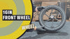 16in xrt moto dirt bike purspeed extreme stacyc orion kids bike front wheel