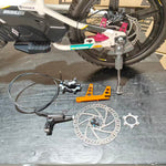 stacyc 12in and 16in kids electric bike rear hydraulic brake disc kit