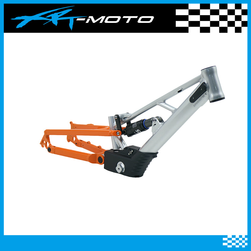 XRT_Moto_full_suspension_frame_rear_shock_sliver_orange_purspeed_extreme_stacyc_orion_apollo_flying_fox_pur-speed