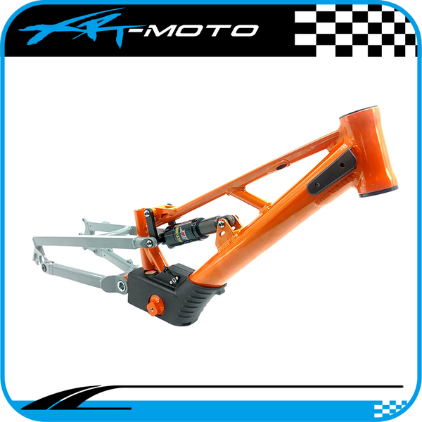 xrtmoto_XRT_Moto_full_suspension_frame_rear_shock_orange_gray_purspeed_extreme_stacyc_apollo_flying_fox_pur-speed_165mm